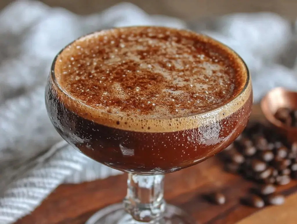 creamy espresso martini recipe - featured image