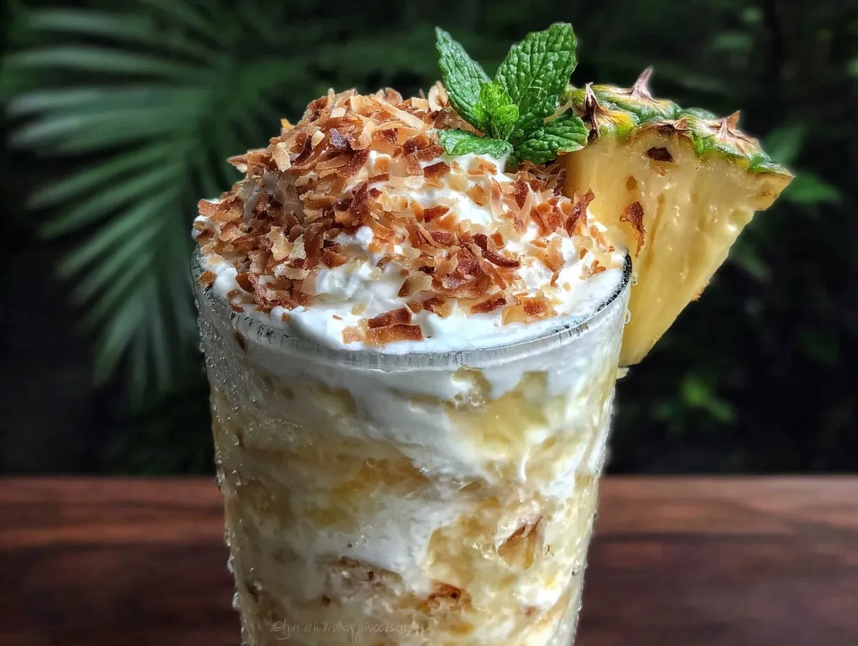 creamy homemade paradise drink preparation steps