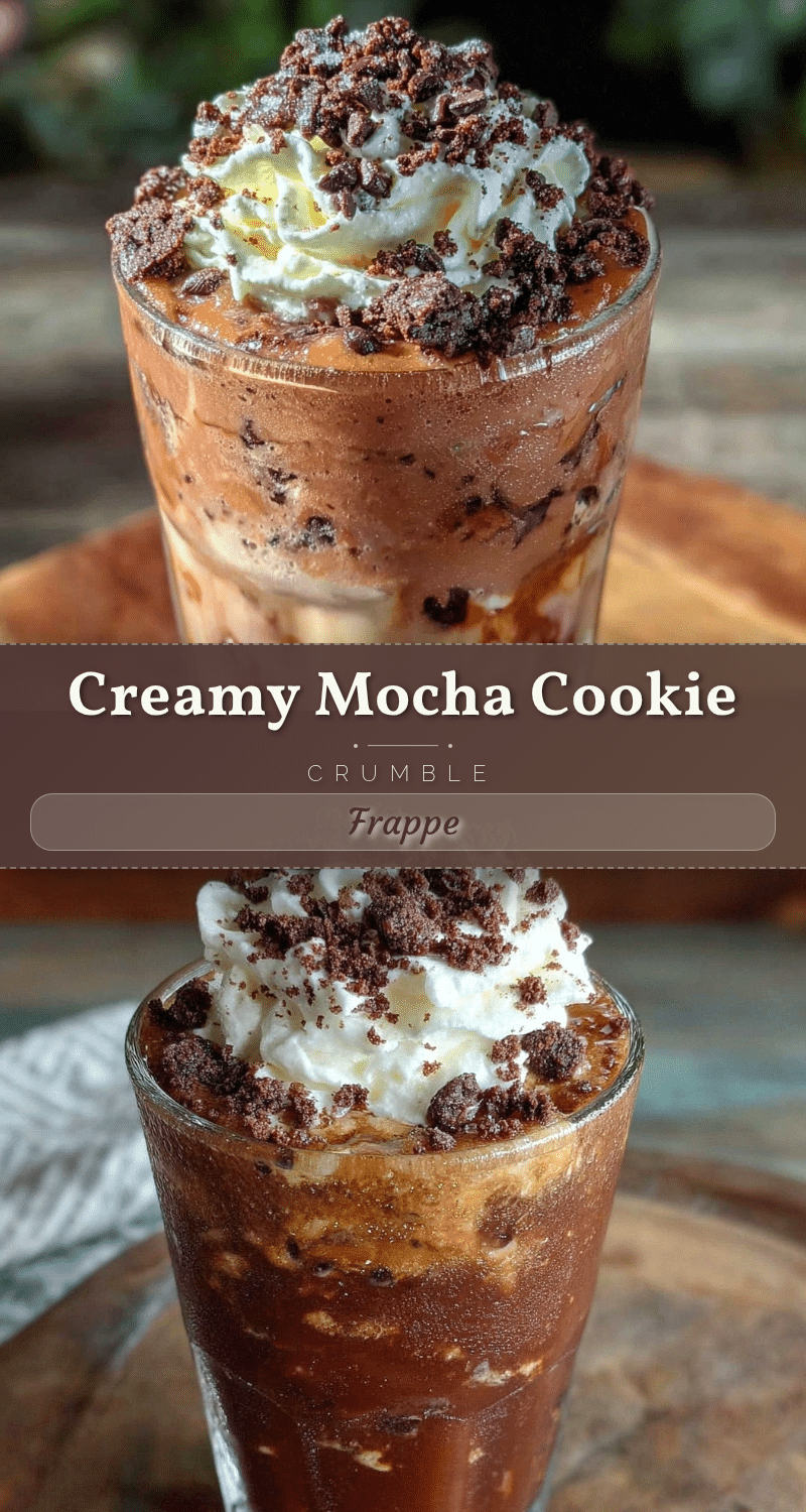 creamy mocha cookie crumble iced coffee recipe