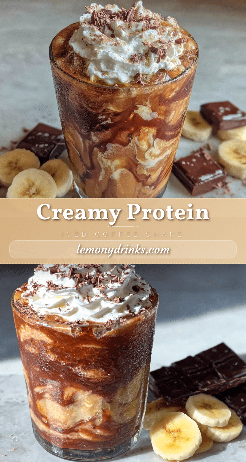 creamy protein iced coffee recipe