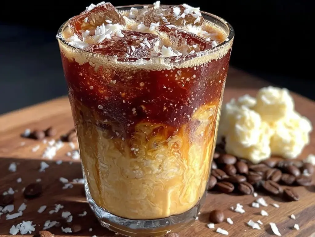 creamy vietnamese iced coffee - featured image
