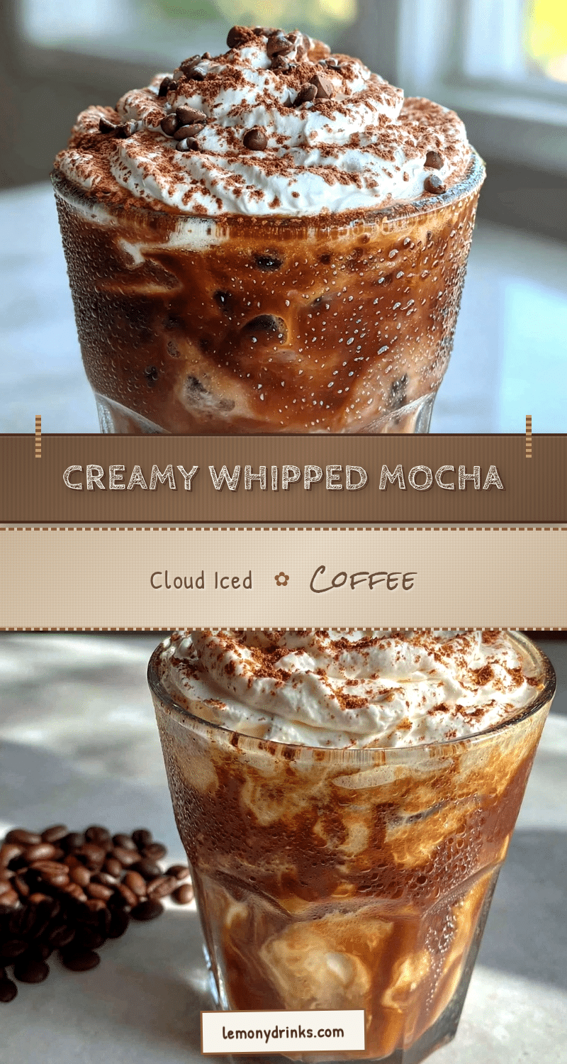 creamy whipped mocha cloud iced coffee recipe