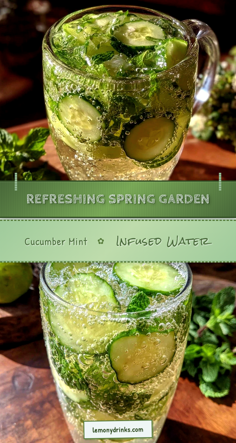 cucumber mint infused water recipe