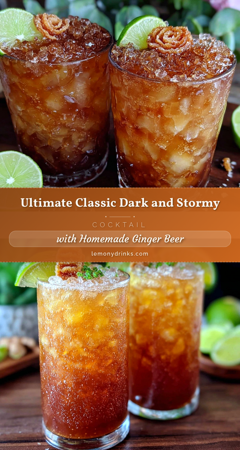 dark and stormy cocktail recipe recipe