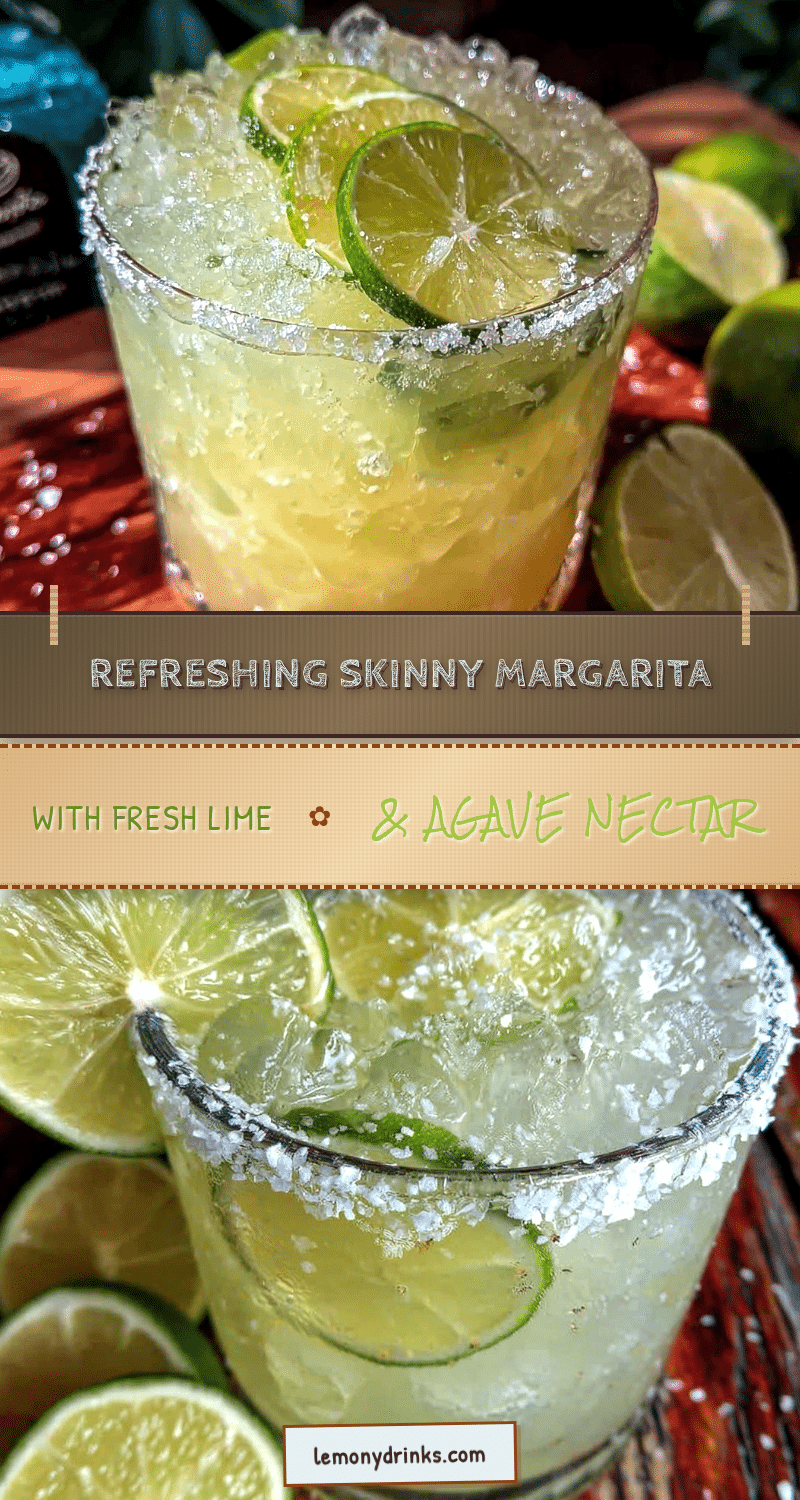 fresh skinny margarita recipe recipe