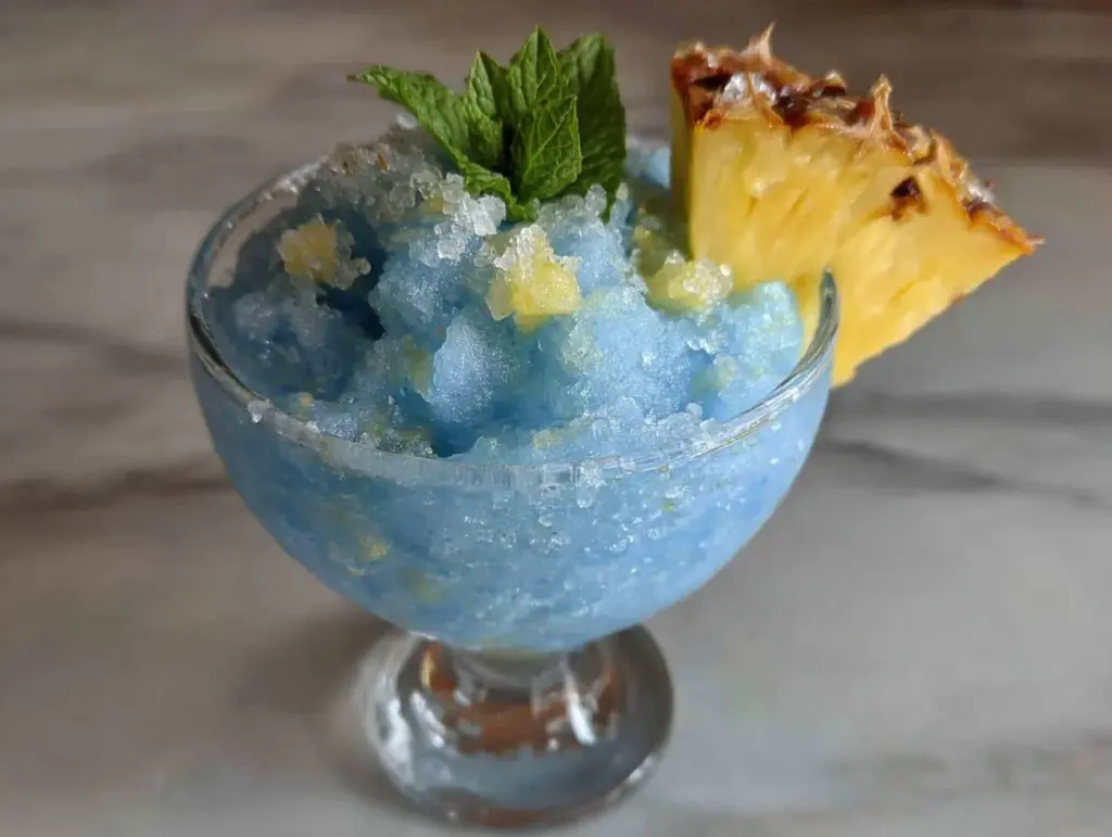 Frozen Blue Hawaiian Cocktail - featured image
