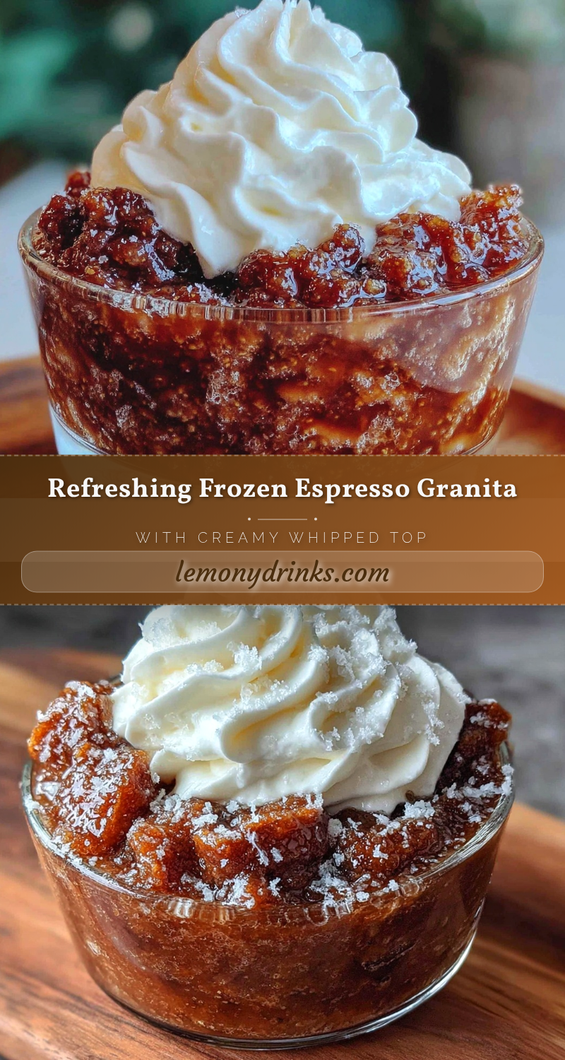 frozen espresso granita recipe