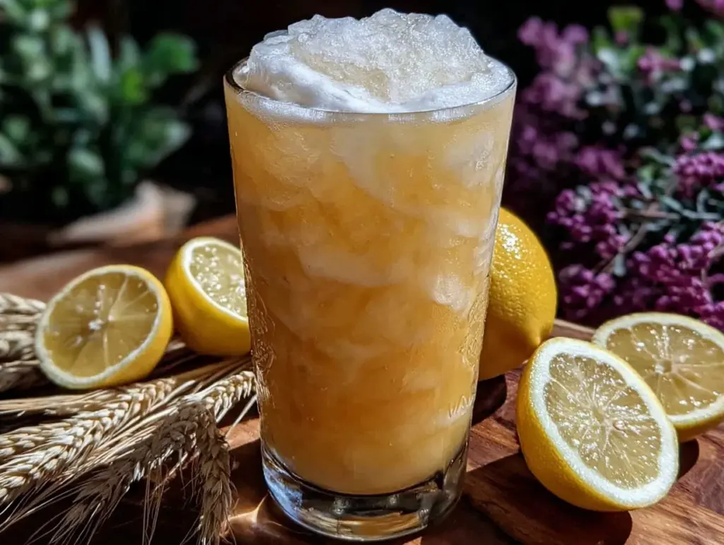 frozen lemonade shandy - featured image