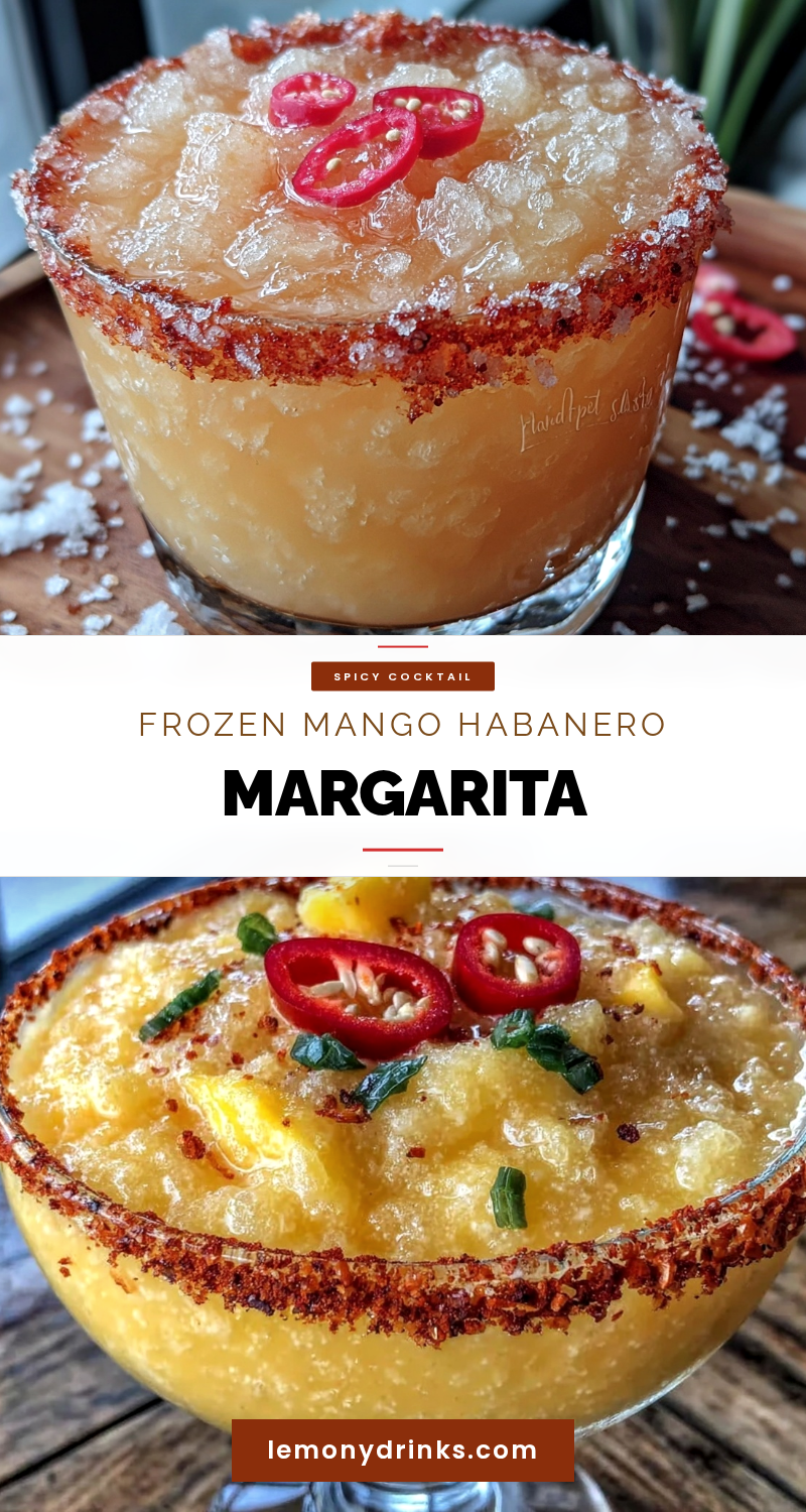frozen mango habanero margarita recipe