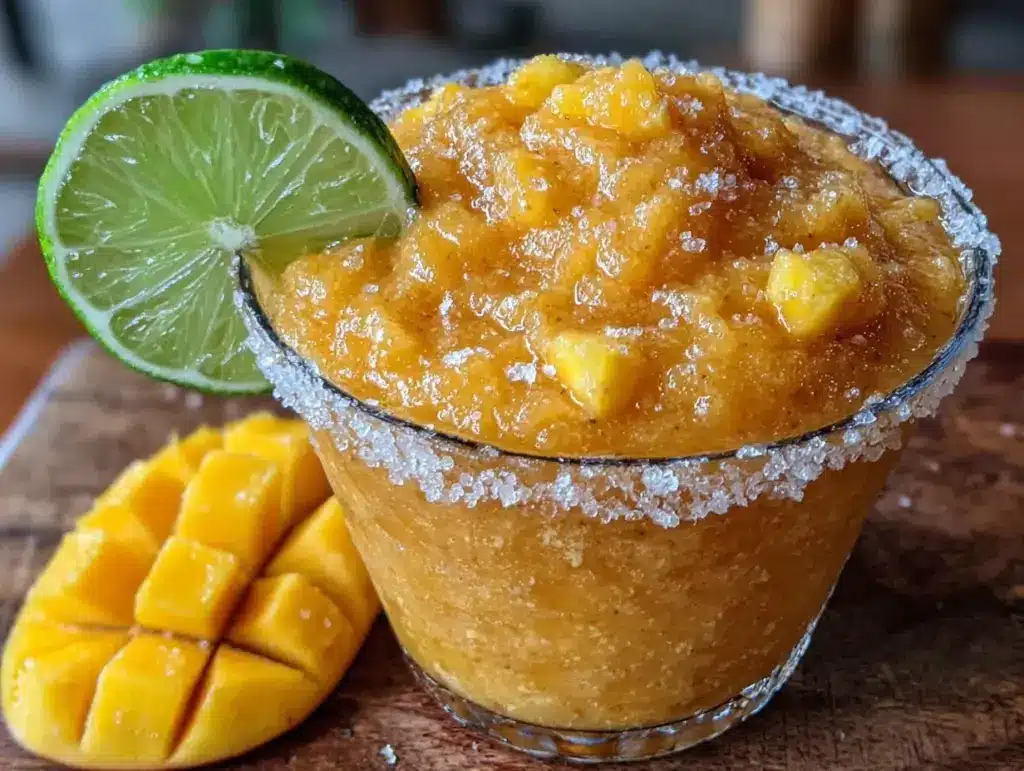 frozen mango margarita - featured image