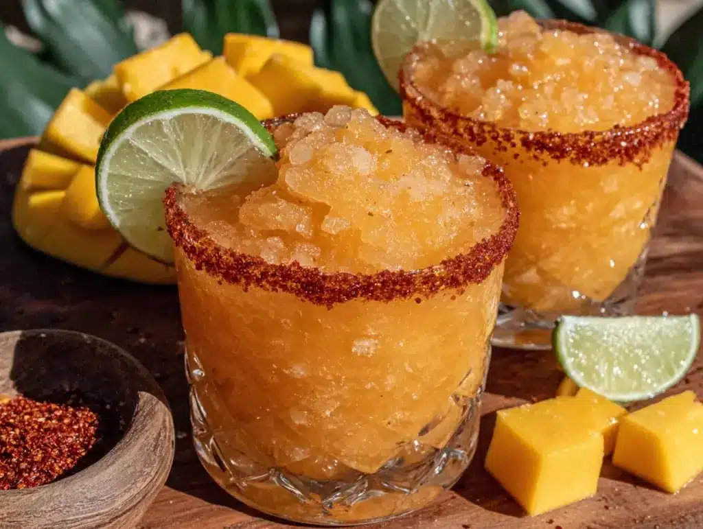 Frozen Mango Tajin Margarita - featured image