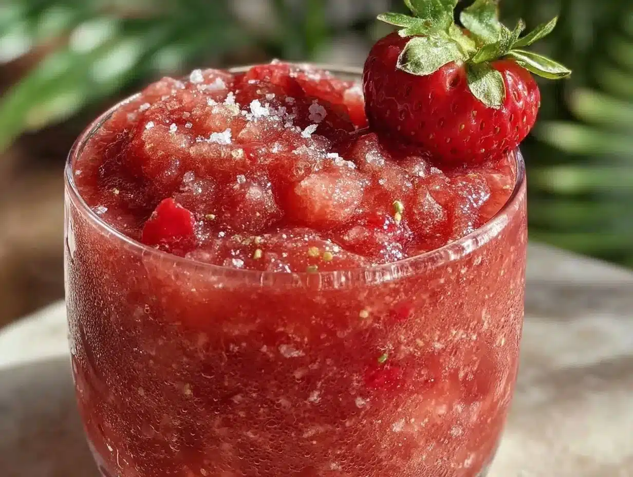 frozen strawberry daiquiri preparation steps