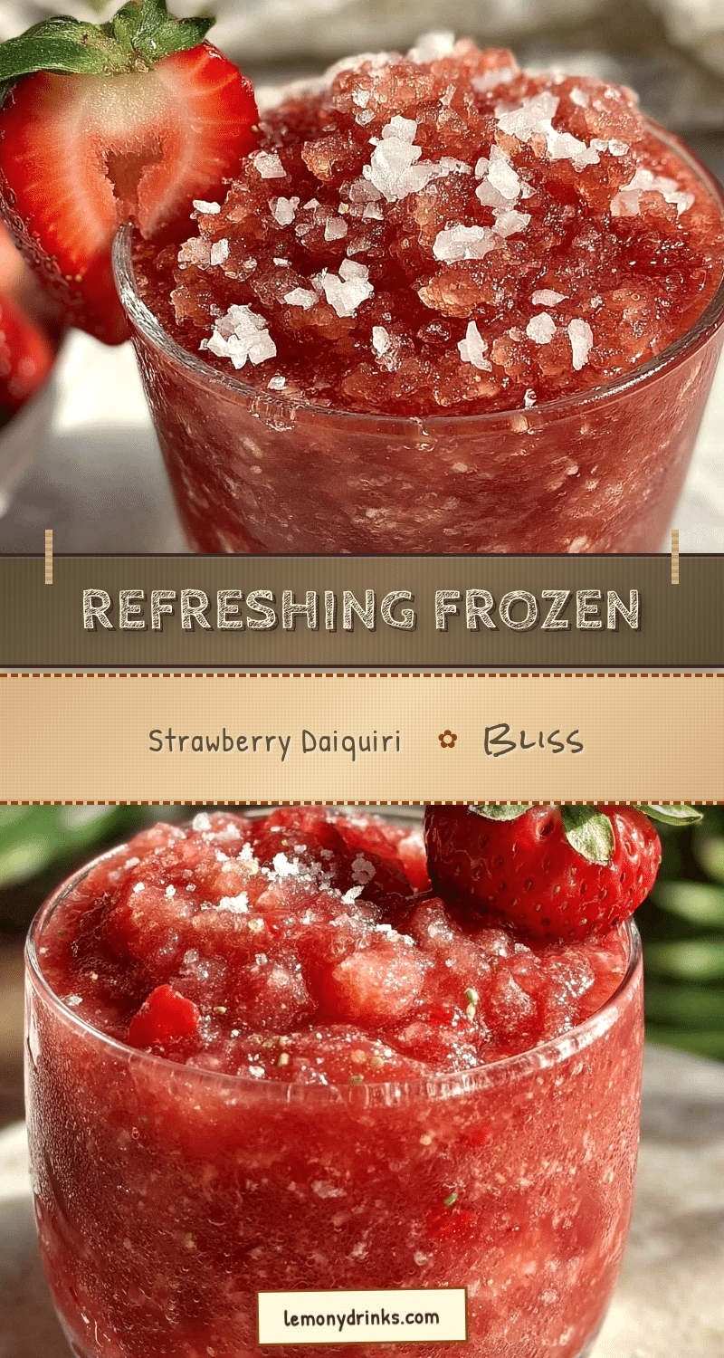 frozen strawberry daiquiri recipe