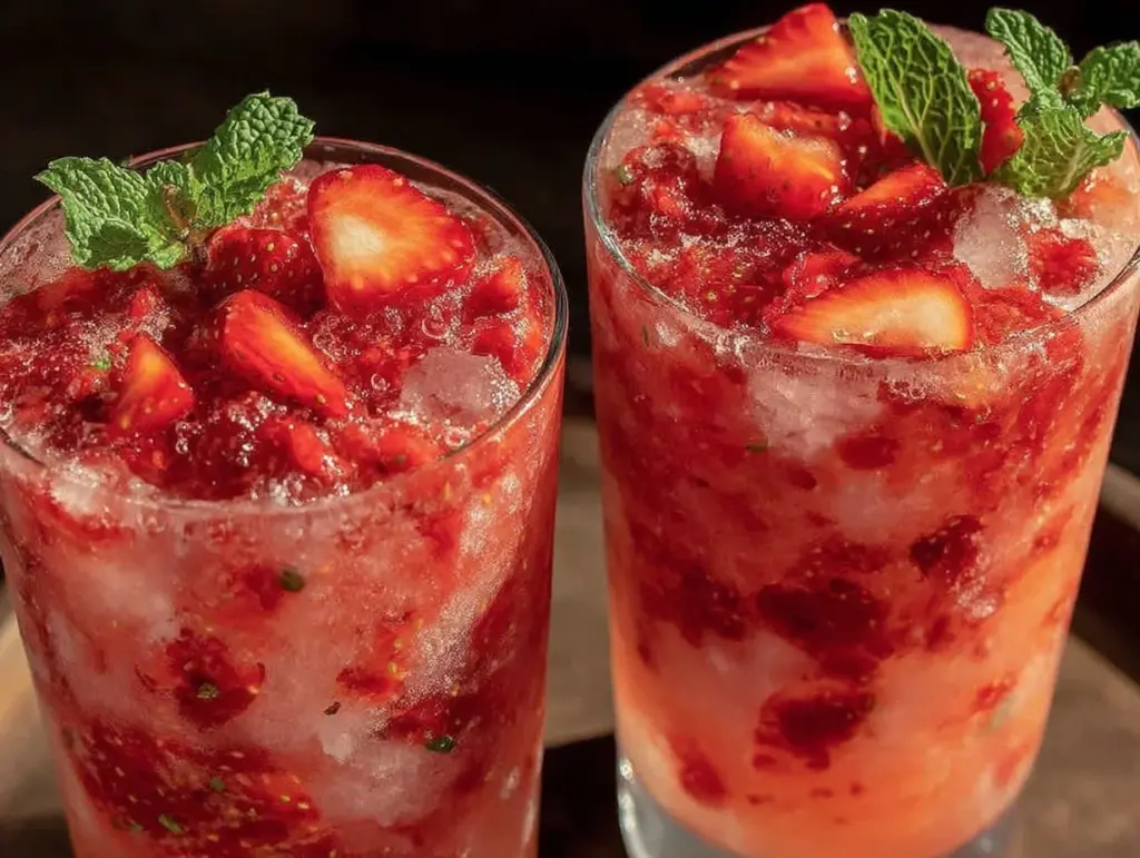 Frozen Strawberry Rosé Popsicle Cocktail - featured image