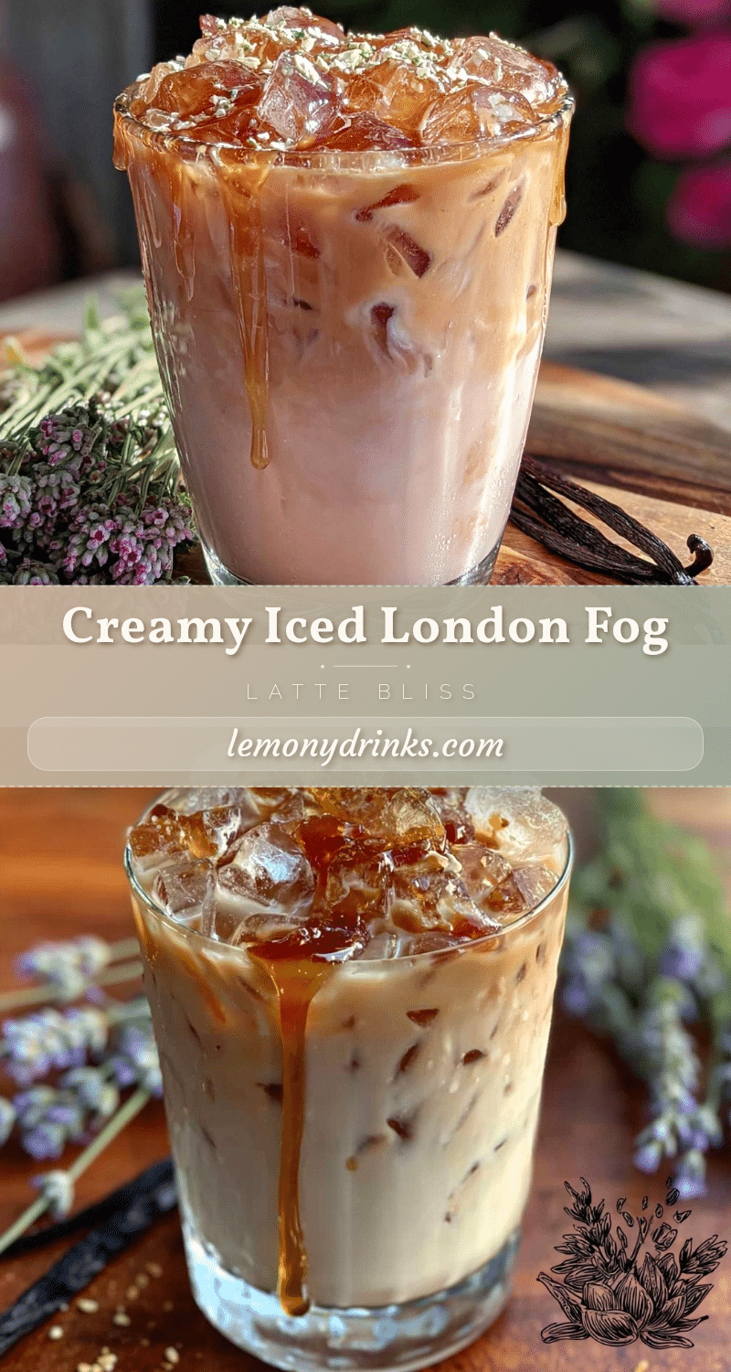 iced london fog latte recipe