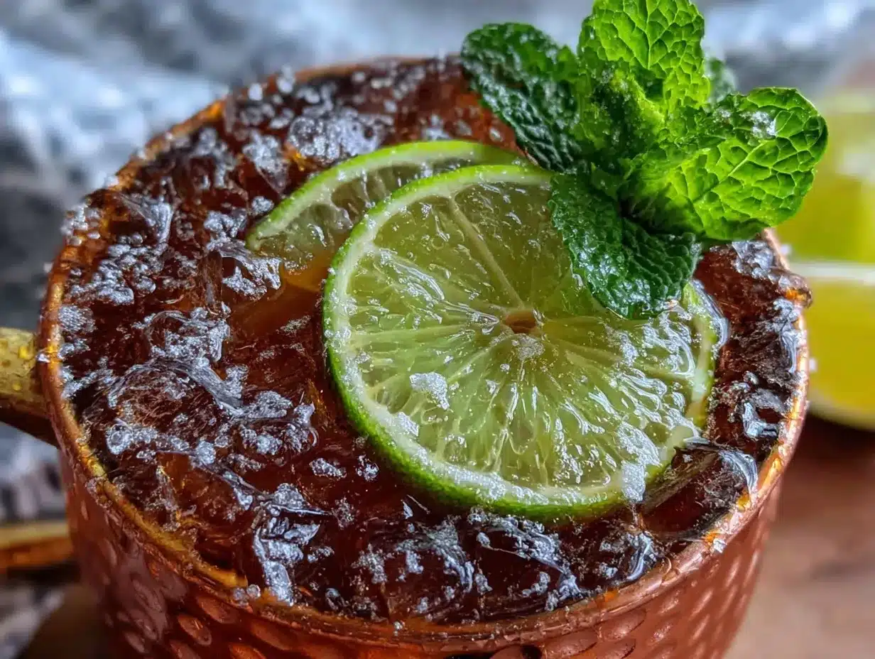 Irish Mule cocktail recipe preparation steps