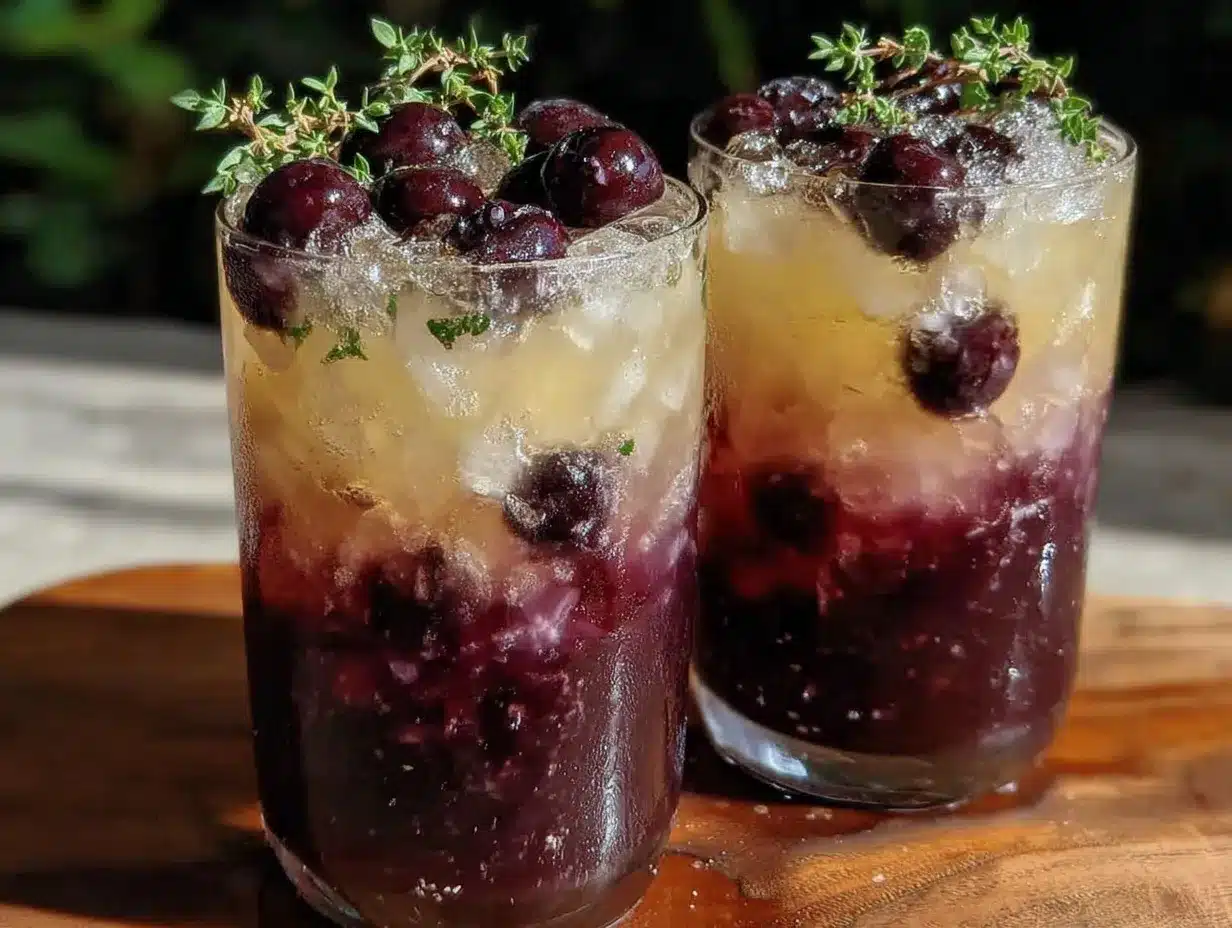 lavender blueberry lemonade preparation steps