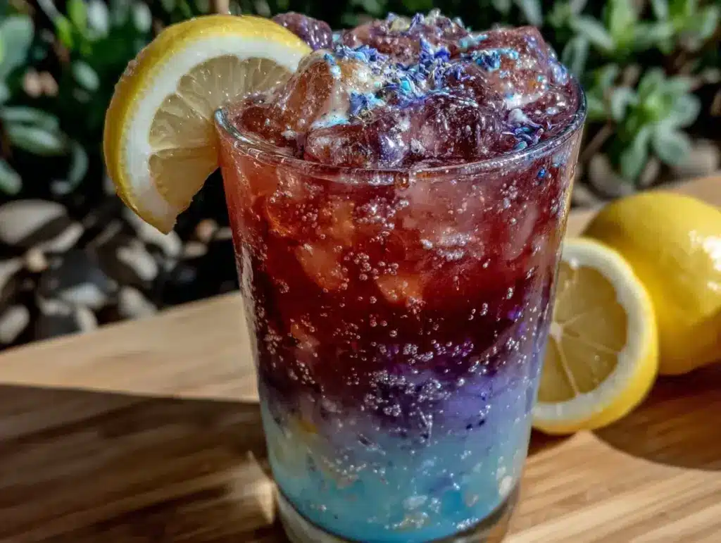 magical galaxy swirl lemonade - featured image