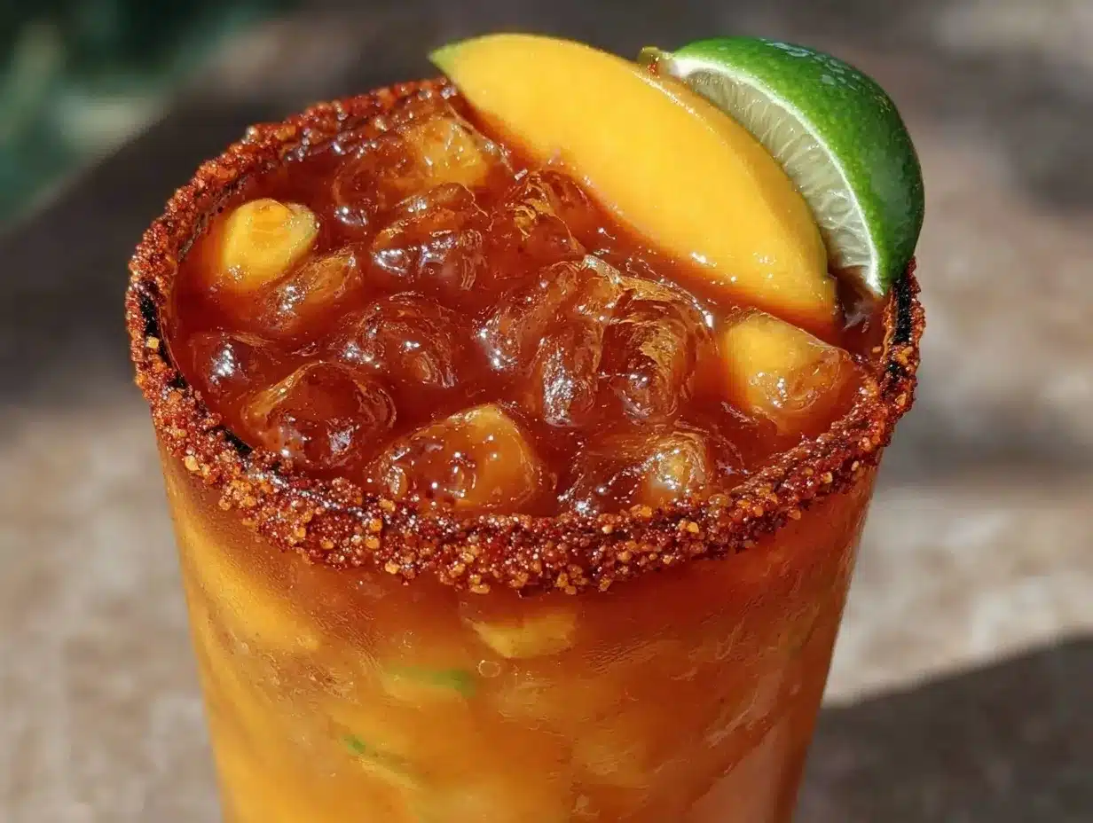 mango chamoy refresher preparation steps