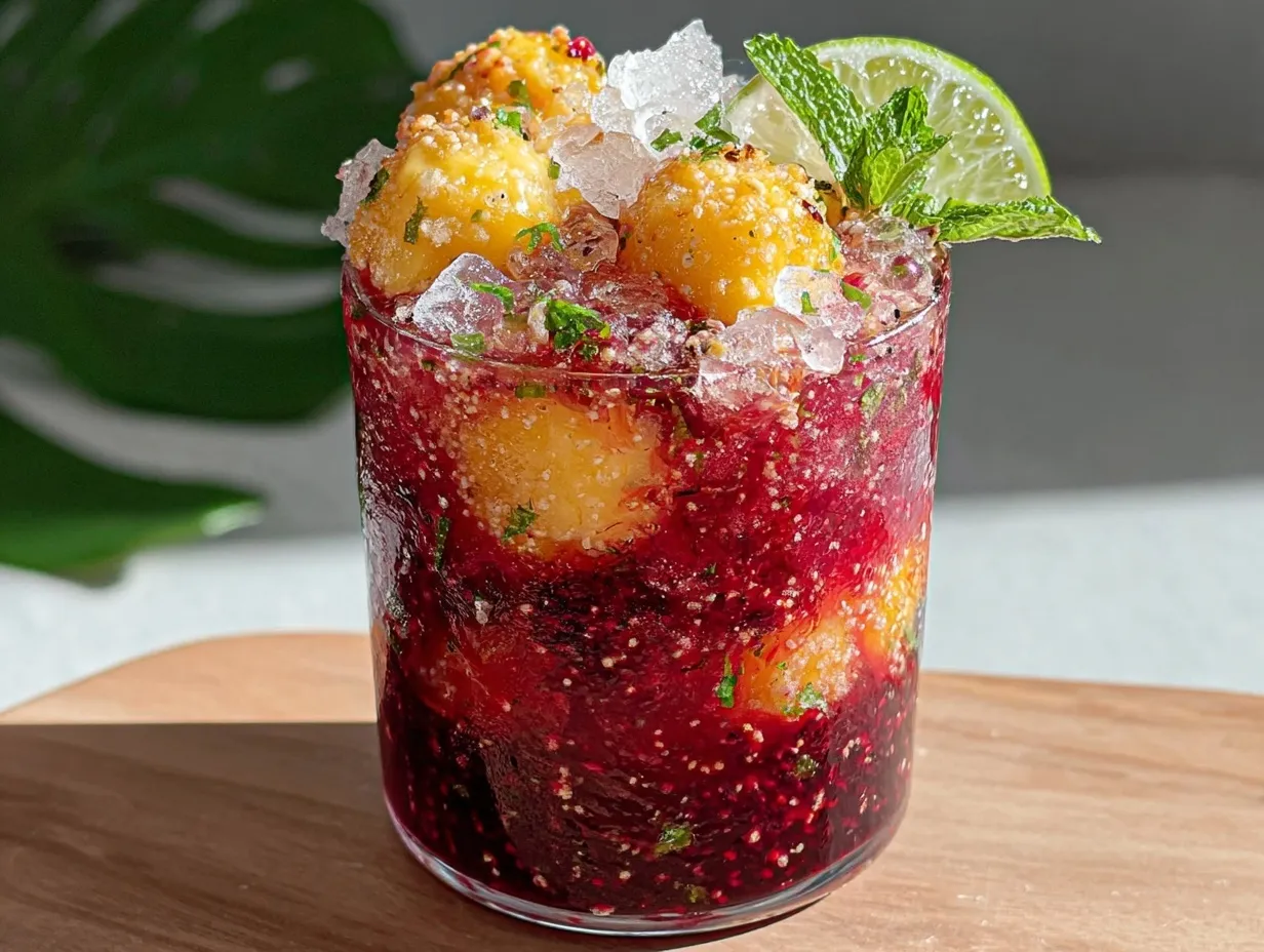 mango dragonfruit dragon drink preparation steps