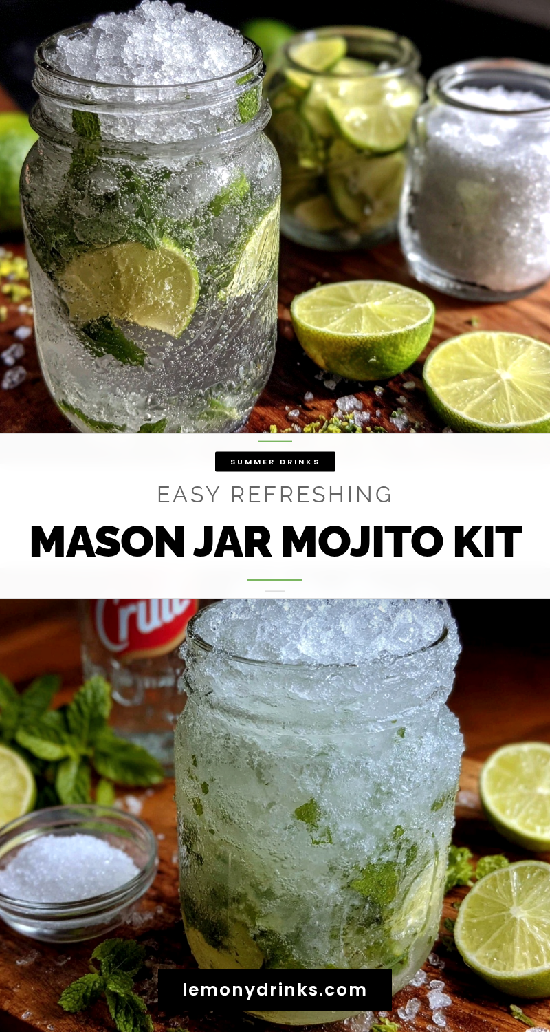 mason jar mojito kit recipe