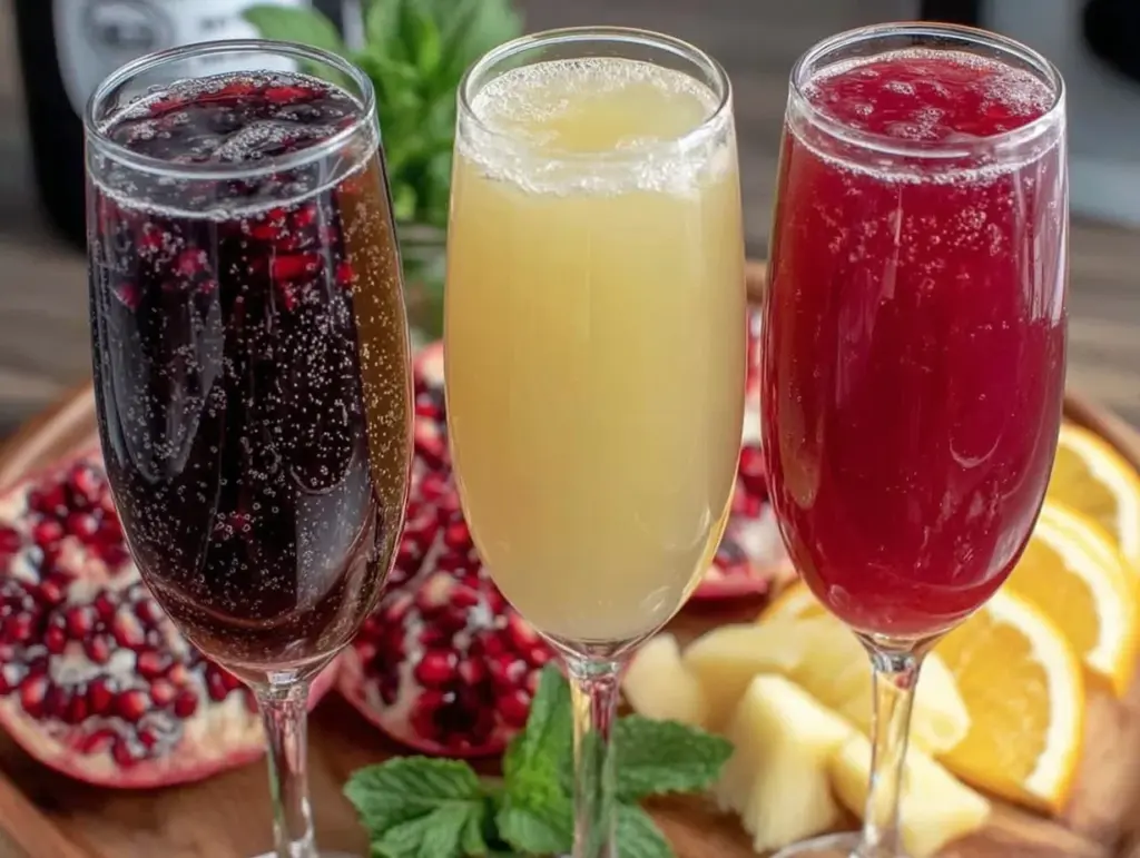 mimosa bar recipe - featured image