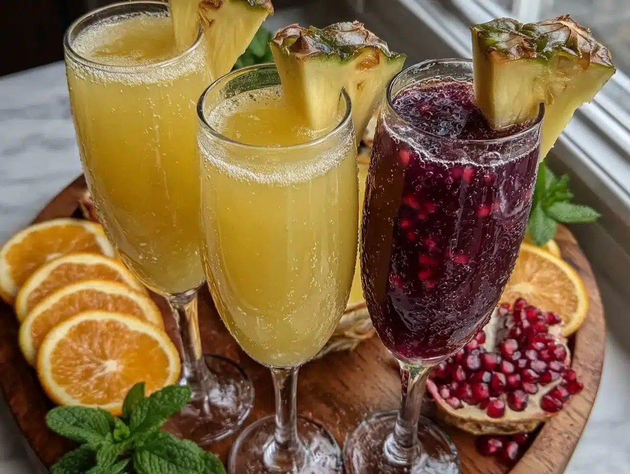 mimosa bar recipe preparation steps