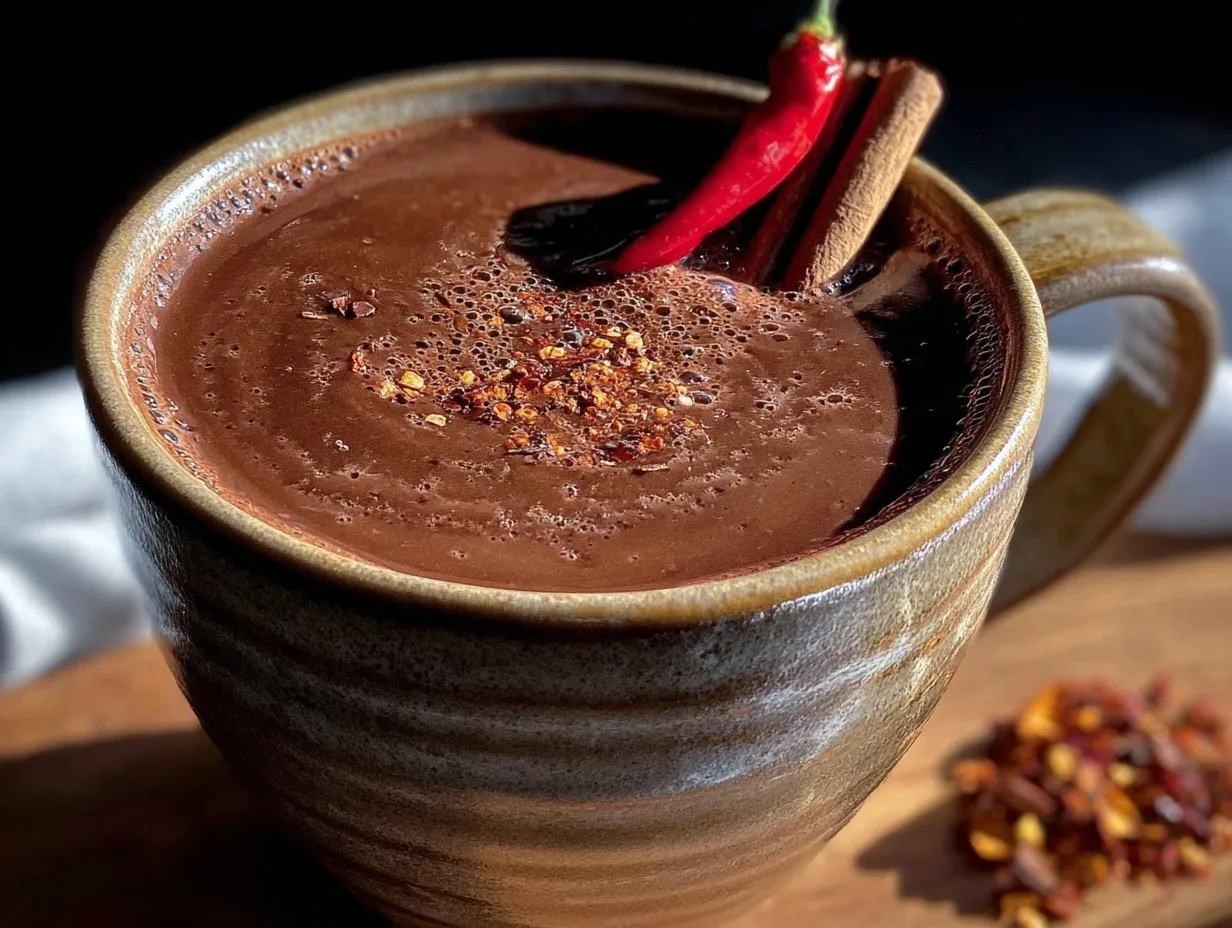 Oaxacan hot chocolate preparation steps