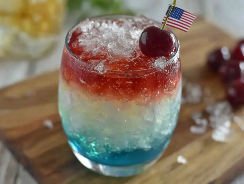 patriotic bomb pop cocktail - featured image
