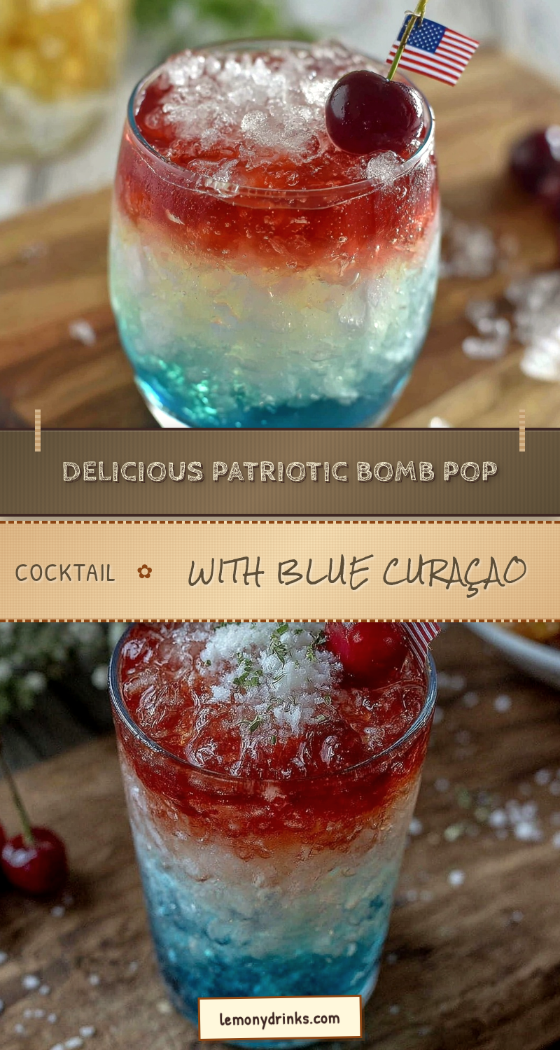 patriotic bomb pop cocktail recipe