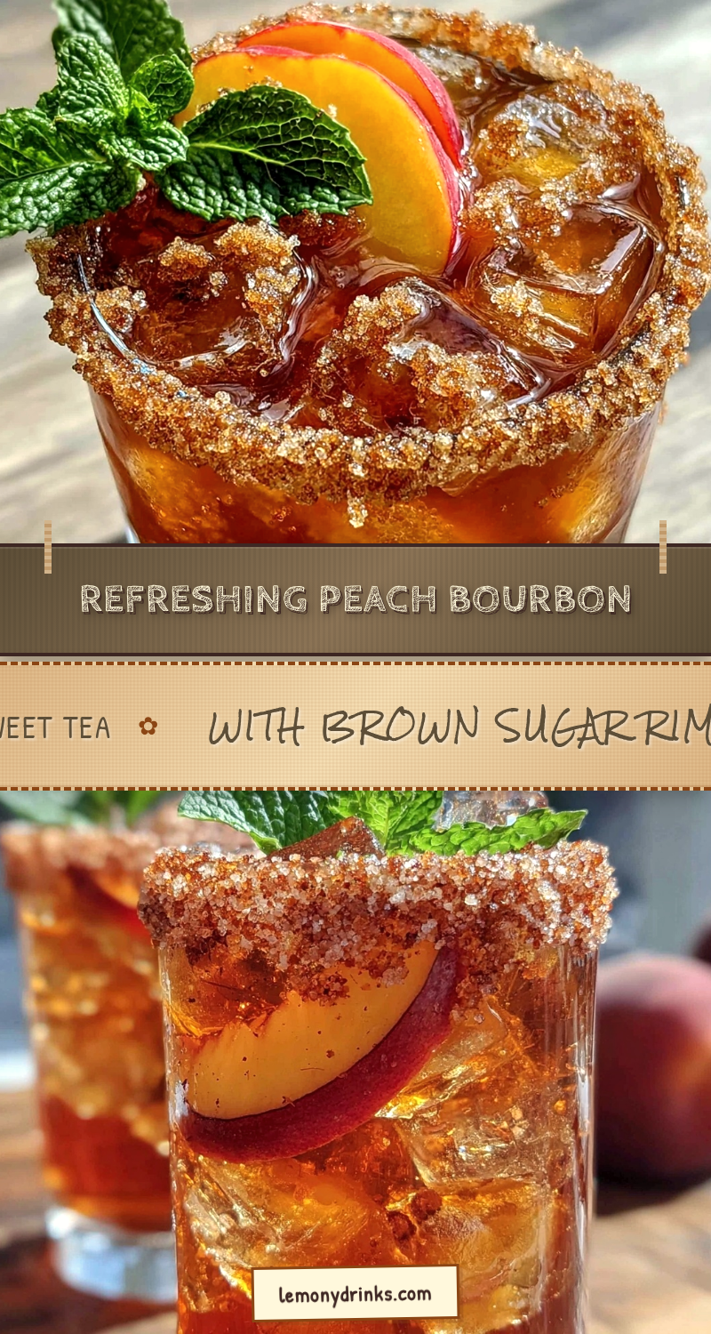 peach bourbon sweet tea recipe
