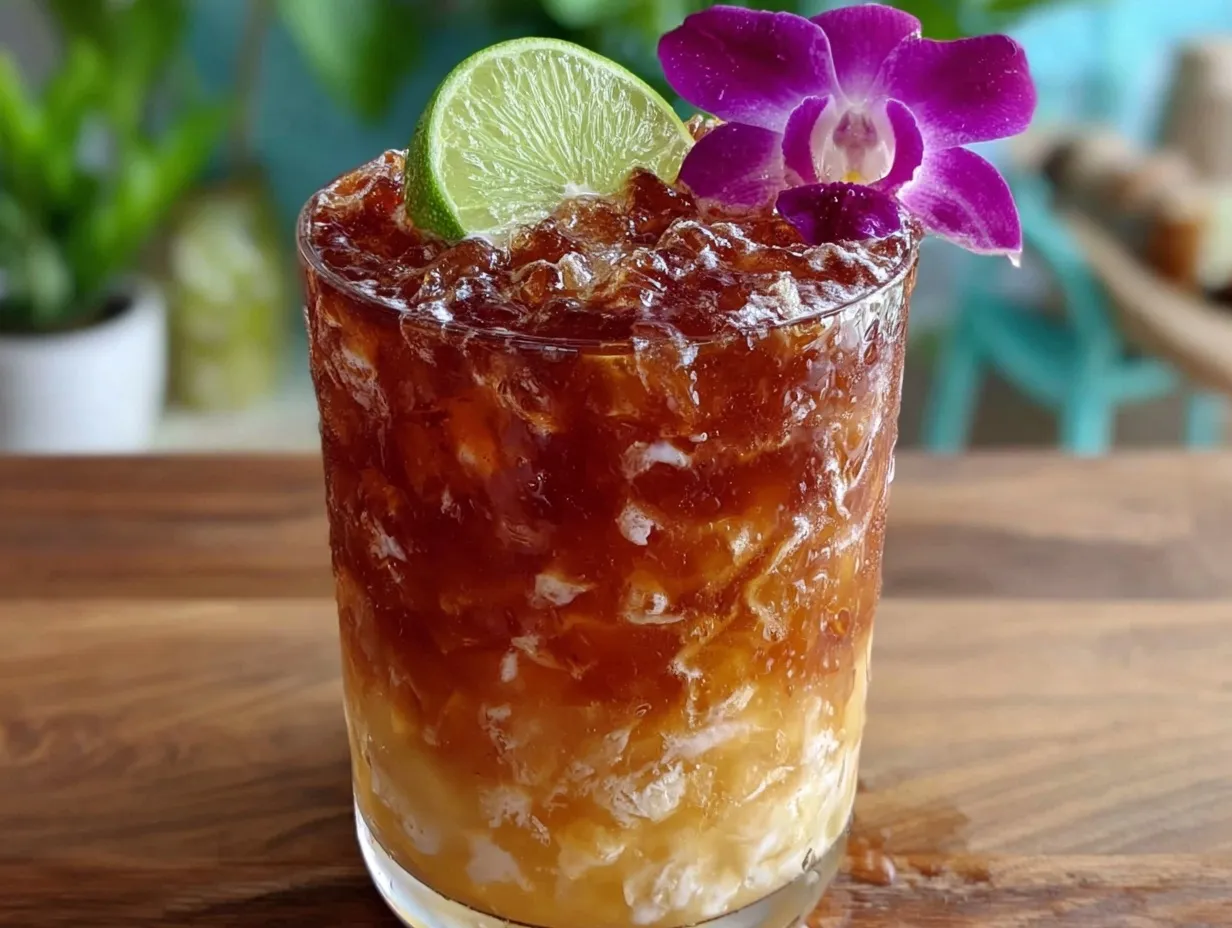 Perfect Classic Mai Tai preparation steps