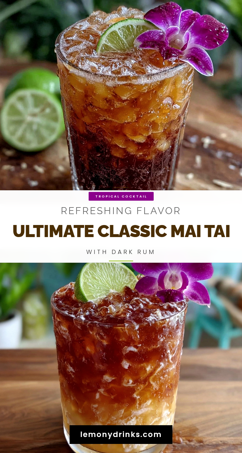 Perfect Classic Mai Tai recipe