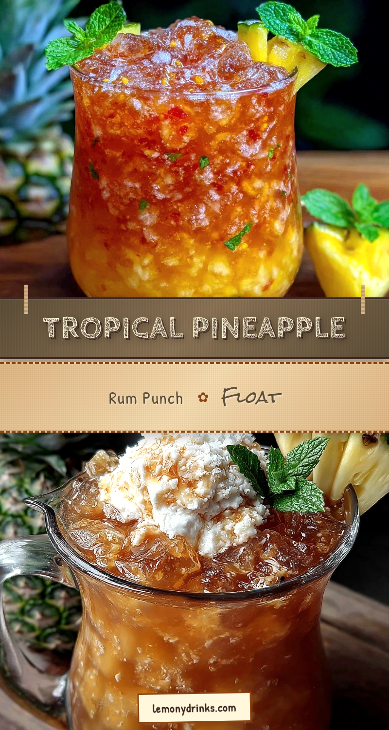 pineapple rum punch recipe