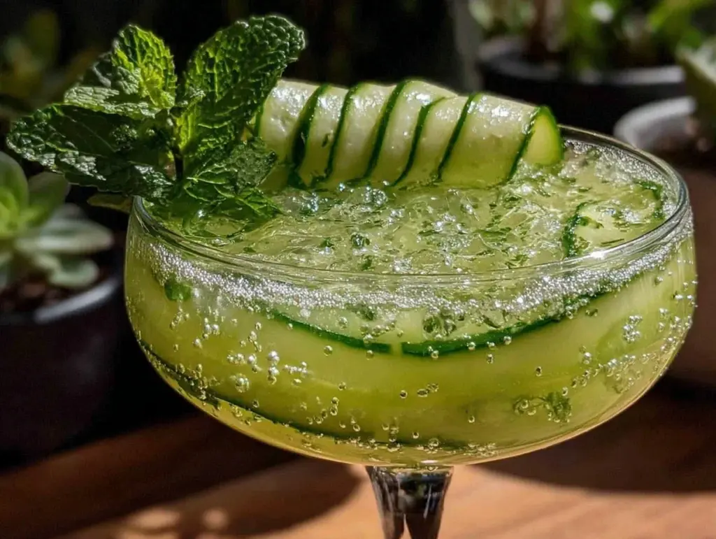 Refreshing Cucumber Gimlet - featured image