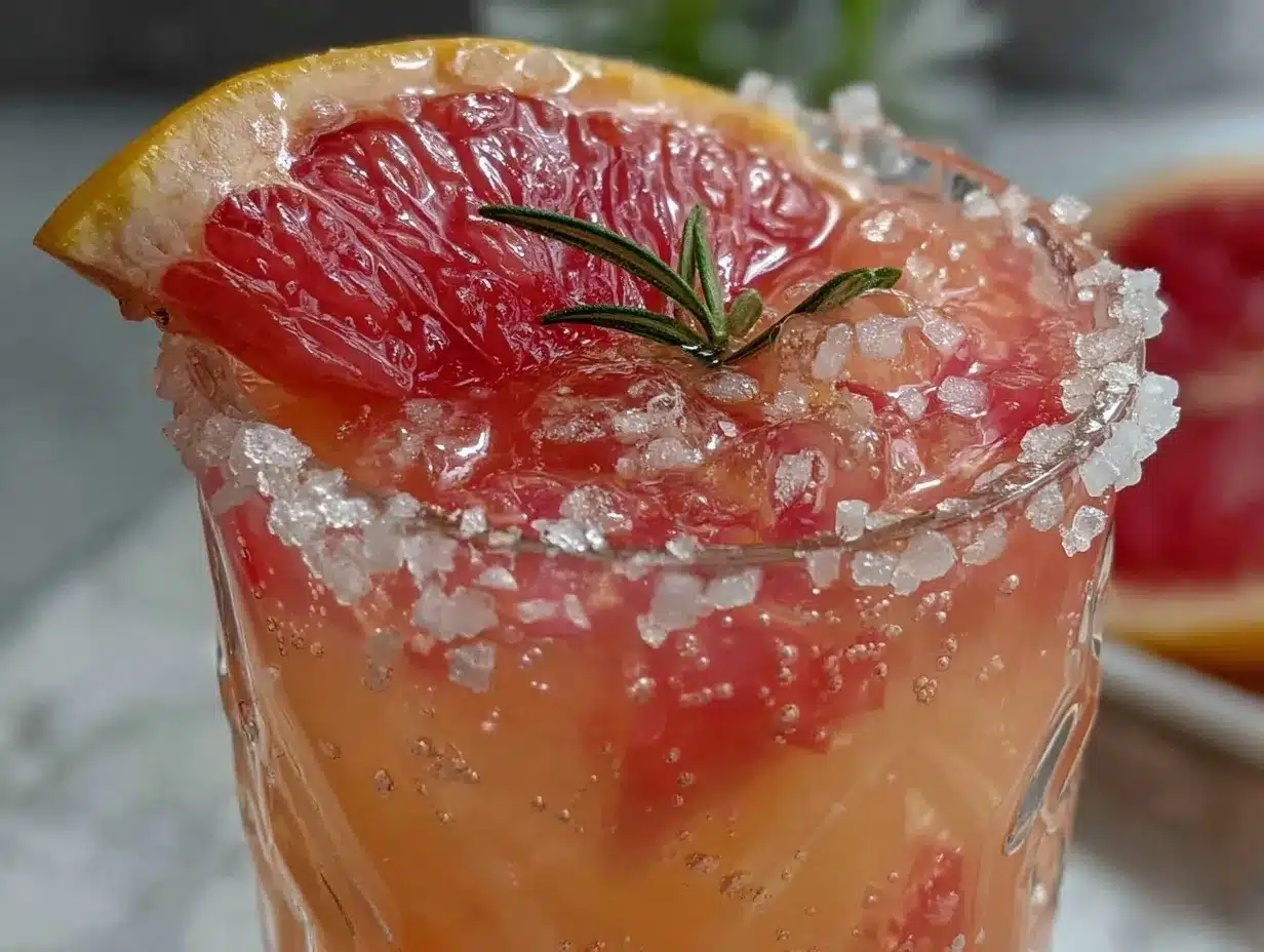 Refreshing Paloma Cocktail preparation steps