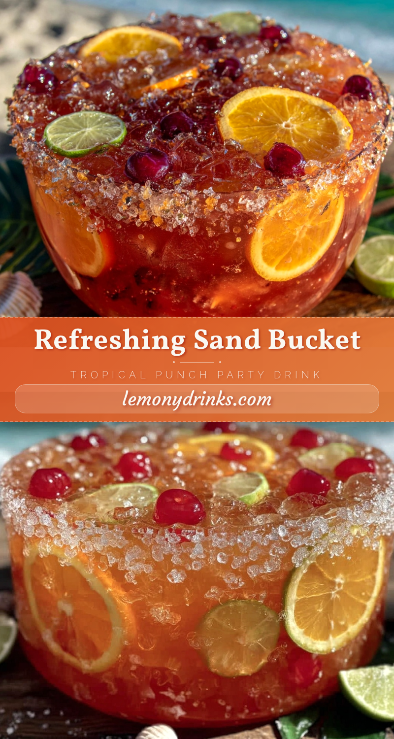 Refreshing Sand Bucket Tropical Punch recipe