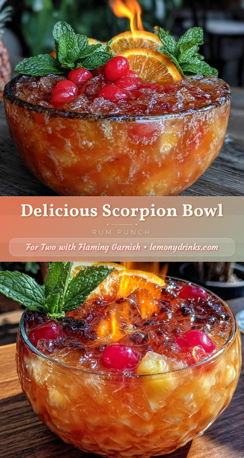 Scorpion Bowl Rum Punch recipe