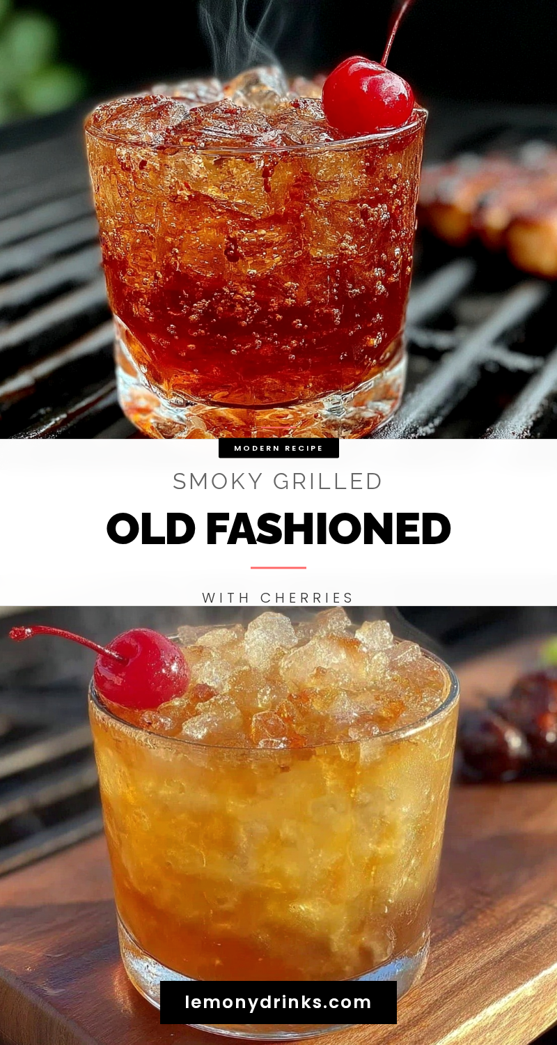 smoked old fashioned cocktail recipe