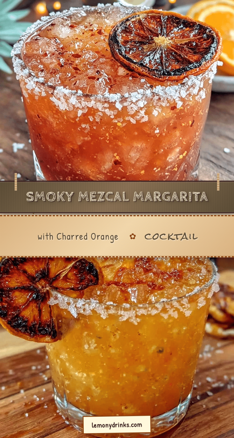 smoky mezcal margarita recipe