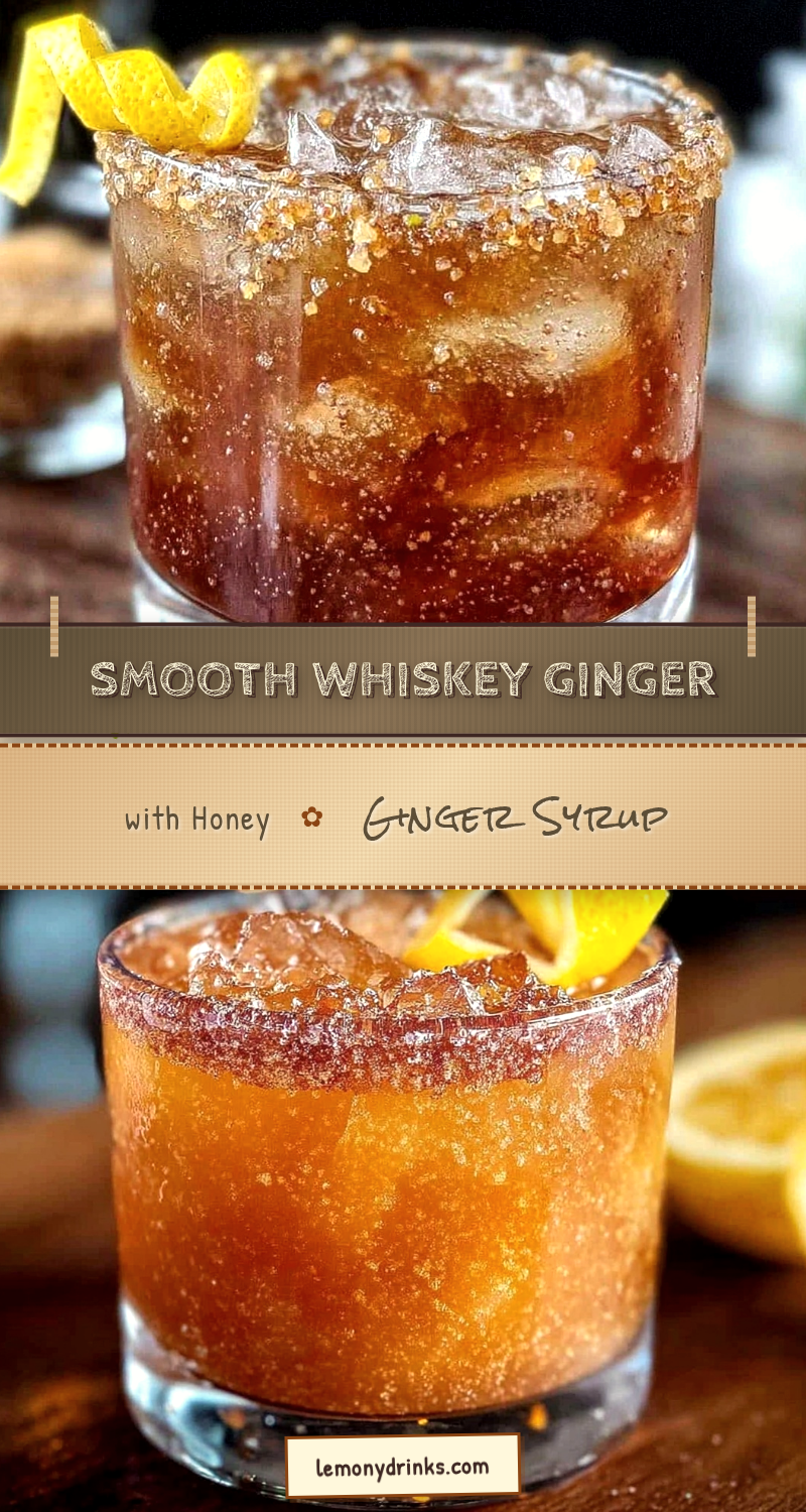 smooth whiskey ginger recipe