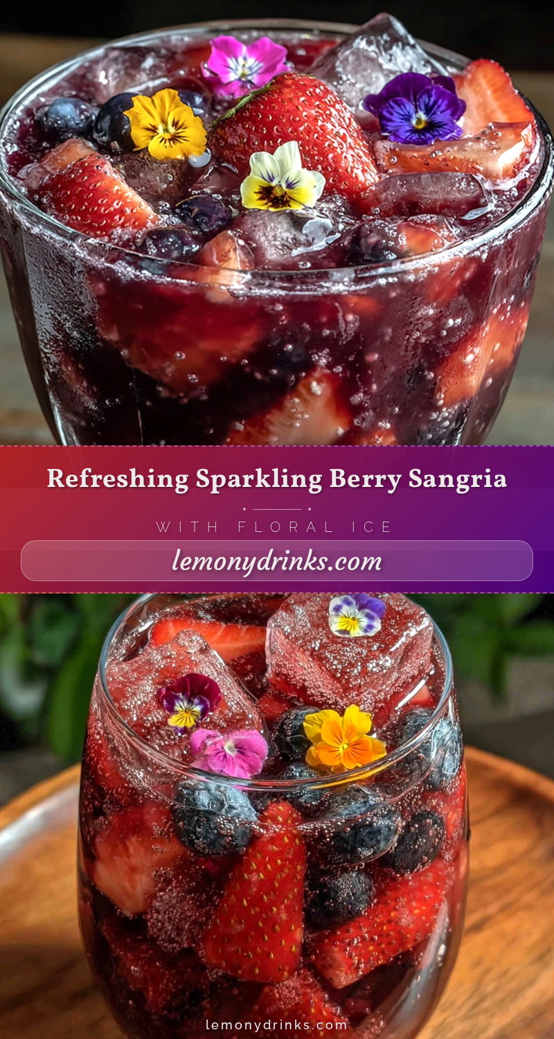 sparkling berry sangria recipe
