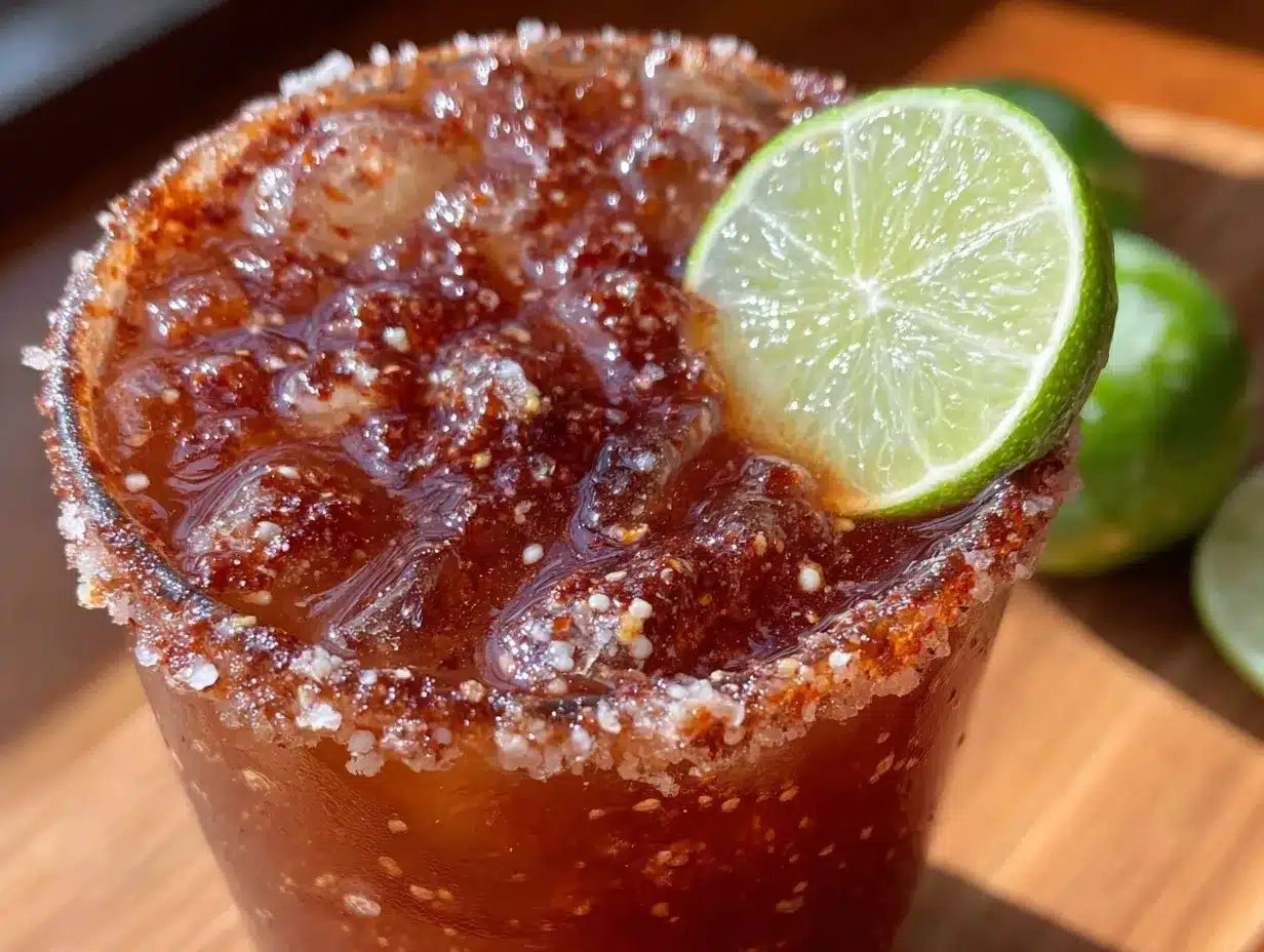 tamarind michelada preparation steps