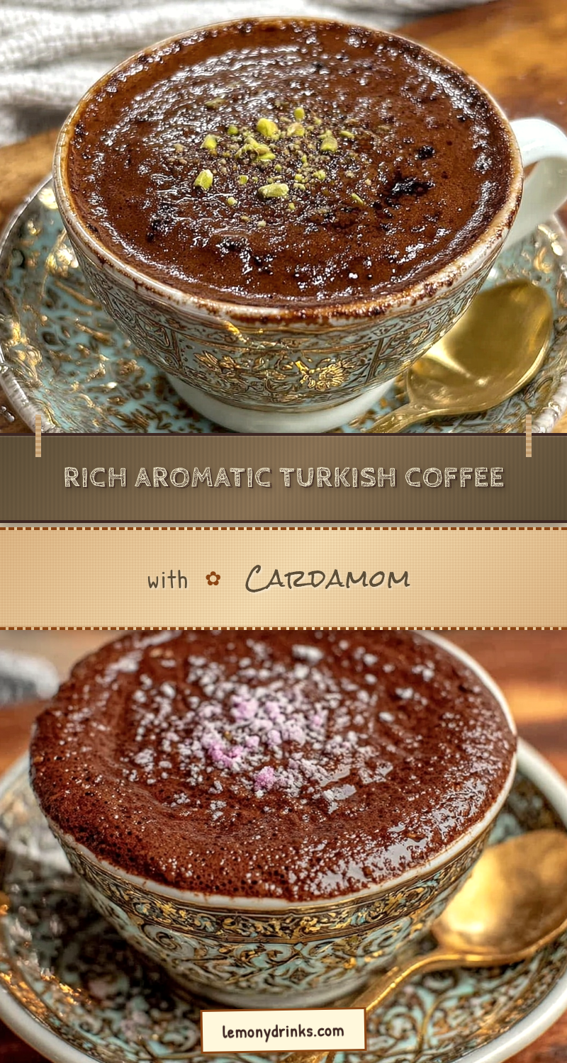 turkish coffee with cardamom recipe