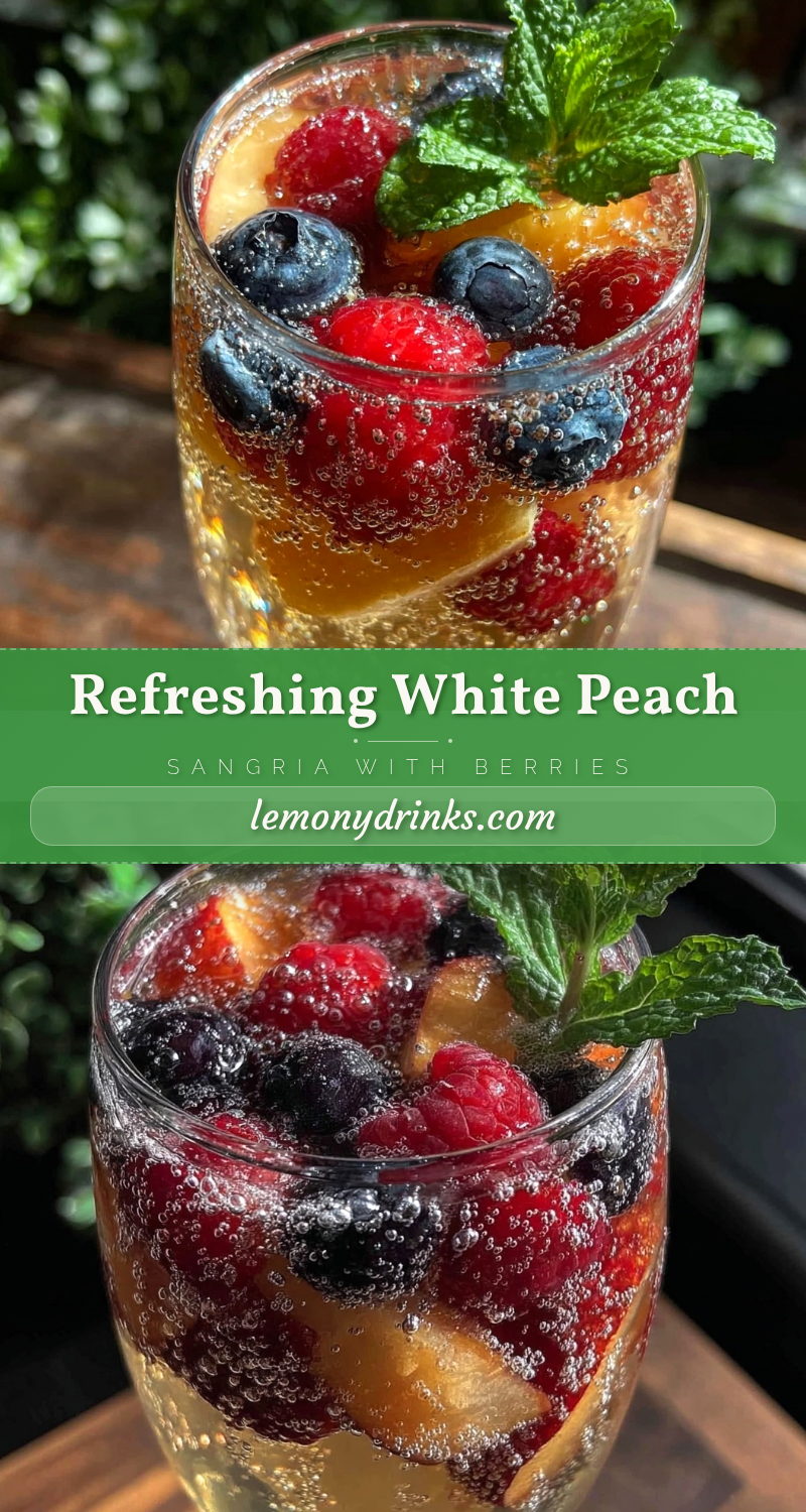 white peach sangria recipe