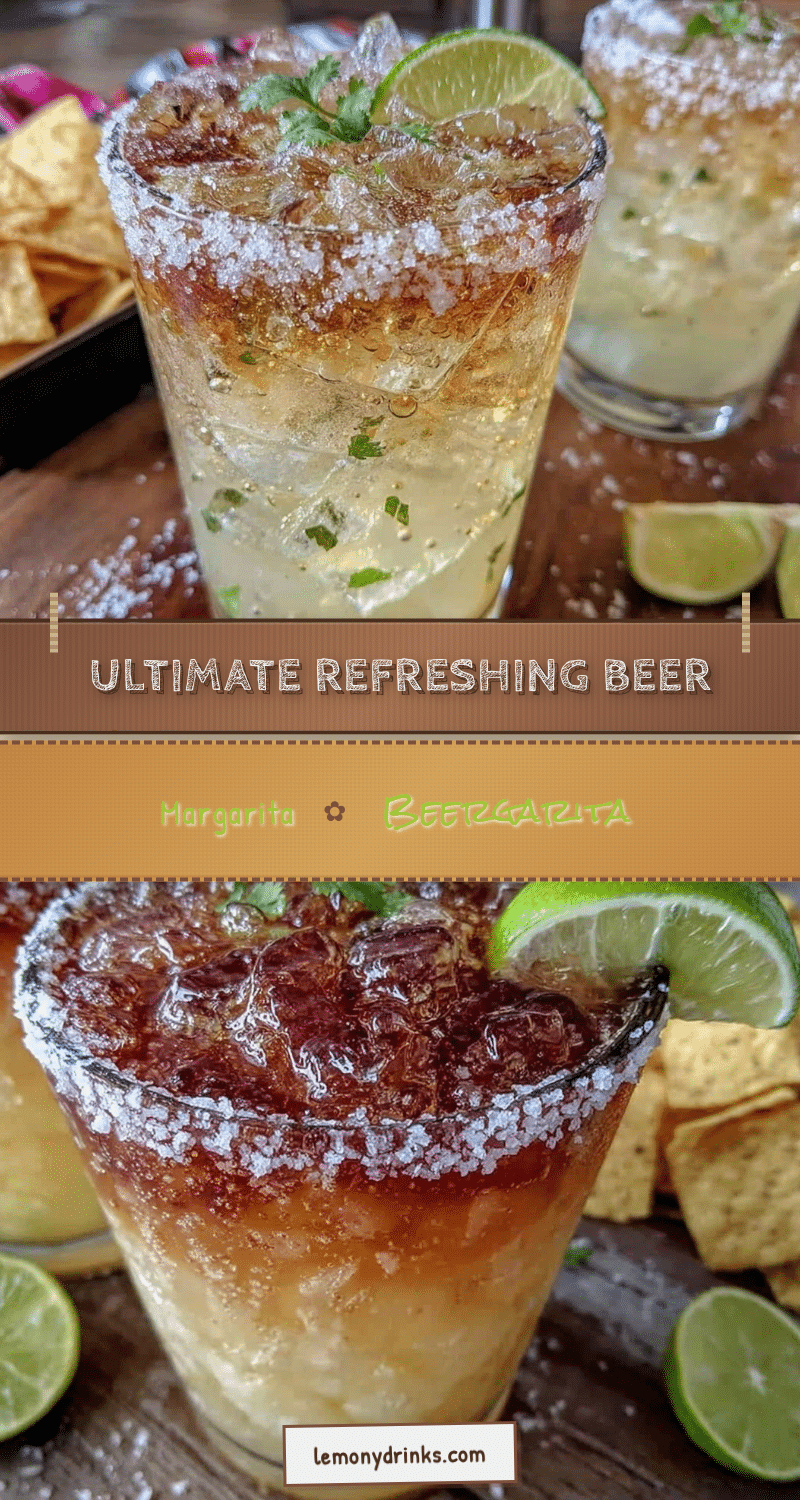 beer margarita beergarita recipe