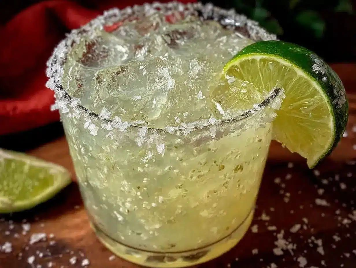 classic margarita on the rocks preparation steps