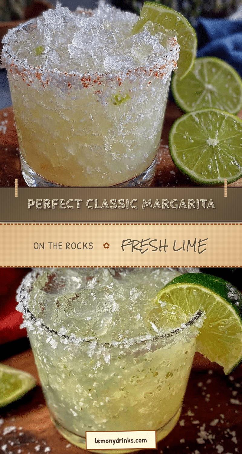 classic margarita on the rocks recipe