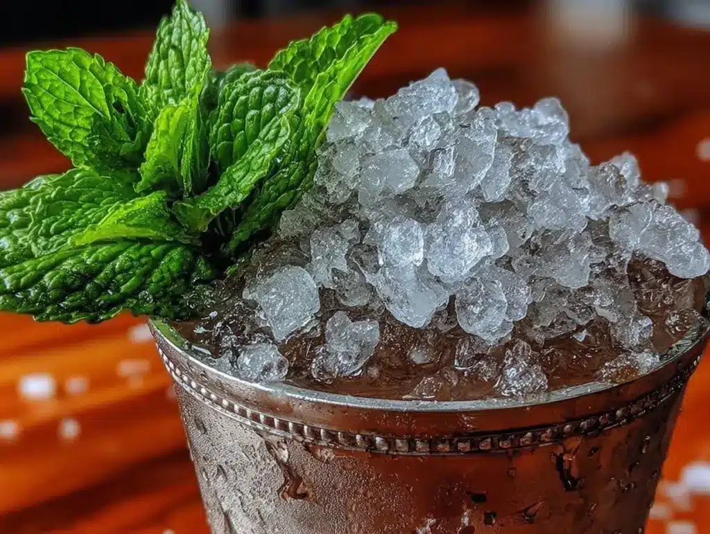 classic mint julep recipe - featured image