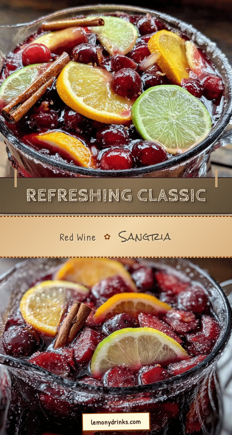 classic red wine sangria recipe